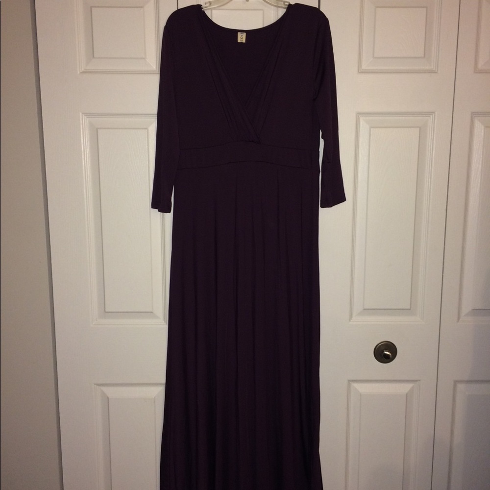 Floor length dress